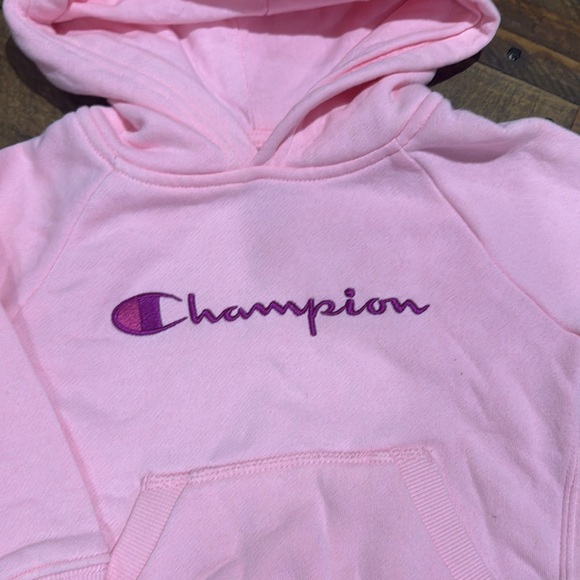 Champion Kids Pink Hoodie - Picture 2 of 5